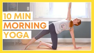 10 min SOLAR PLEXUS CHAKRA Morning Yoga - Yoga for ENERGY