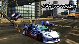 Mazda RX-8 - Insane police chase | Need for Speed Most Wanted 2005 #needforspeed #mazdarx8