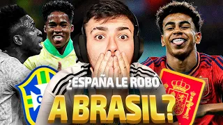 LA COBRA REACCIONA A BRASIL 3 - ESPAÑA 3 (EXHIBICIÓN DE LAMINE YAMAL Y ENDRICK)