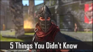 Skyrim: 5 Things You Probably Didn't Know You Could Do - The Elder Scrolls 5: Secrets (Part 8)