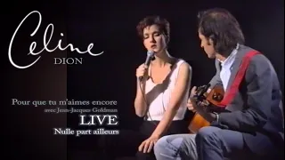 Celine Dion - Pour que tu m'aimes encore LIVE NPA 16 mars 1995 Jean-Jacques Goldman LPR REMASTER