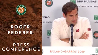 Roger Federer - Press Conference after Semi-Finals | Roland-Garros 2019
