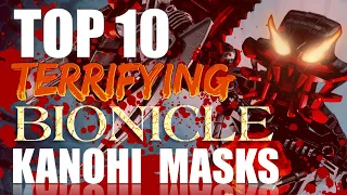Top 10 Terrifying BIONICLE Kanohi Masks - TheShadowedOne1