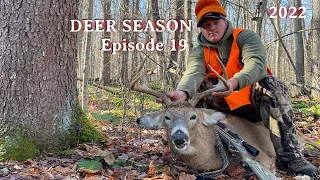 PA OPENING DAY of RIFLE!! - BIG PUBLIC LAND BUCK DOWN!! - PA Rifle Deer Hunt 2022!