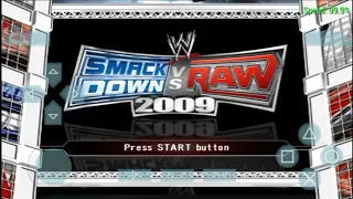 250MB WWE SVR 2009 PSP HIGHLY COMPRESSED