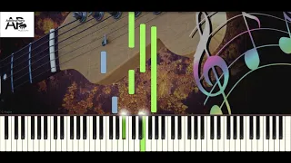 A Comme Amour - Richard Clayderman | Adelina Piano synthesia tutorial