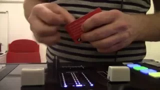 Crossfader hand training without DJ mixer