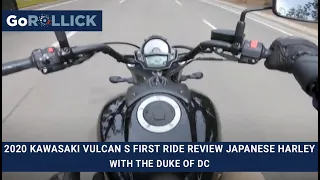 2020 Kawasaki Vulcan S First Ride Review Japanese Harley with the Duke of DC