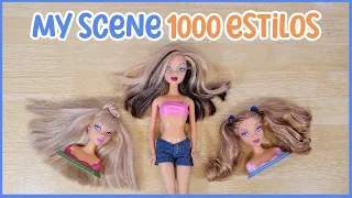 Arreglando muñecas:  Barbie My Scene 1000 estilos / Swappin' Styles
