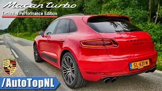 440HP Porsche MACAN TURBO Performance | DRIFTS Exhaust SOUND TUNNEL & AUTOBAHN ONBOARD by AutoTopNL