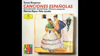 Manuel de Falla: Siete Canciones Populares Españolas (1914) Teresa Berganza & Narciso Yepes, guitar