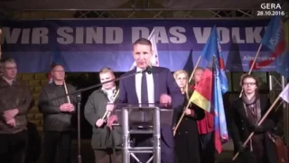 Björn Höcke verteidigt Ursula Haverbeck