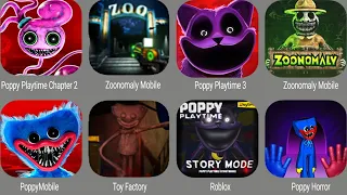 Poppy Playtime Chapter 2,Poppy Playtime 3,Poppy Playtime Roblox,Poppy Horror,Zoonomaly Mobile