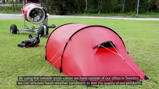 Handling your Hilleberg tent in strong winds