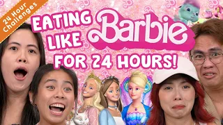 We Eat Like Barbie For 24 Hours! | 24 Hour Challenges | EP 12