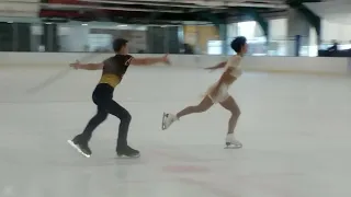 Camille Kovalev / Pavel Kovalev SP ISU The John Nicks Pairs Challenge 2023