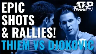 Epic Rallies from Unbelievable Thiem v Djokovic Match! | Nitto ATP Finals 2019