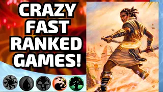 🔴🟢Hasty Gruul Crushes In 2-Minute Games! | MTG Arena Standard Gameplay Deck Tech