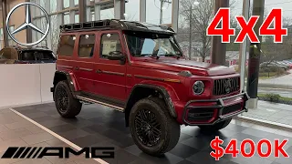 $400K Mercedes Benz AMG G63 4x4 Squared!