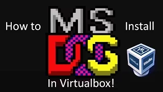 MS-DOS 6.22 - Installation in Virtualbox