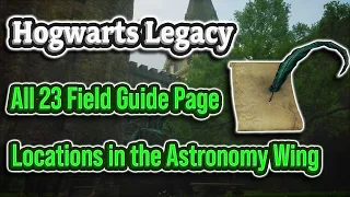 All 23 Astronomy Wing Field Guide Page Locations | Hogwarts Legacy