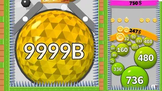 Satisfying Mobile Gameplay/ Puff Up - balloon puzzle vs balloons merge 2048 Ball gameplay part #7