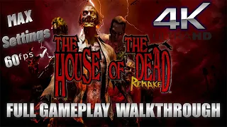 THE HOUSE OF THE DEAD: Remake (PC) @ 4K 60ᶠᵖˢ ✔Gameplay Walkthrough Full Game - Original Mode (SOLO)