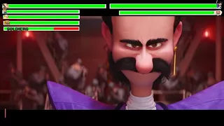 Despicable Me 3 - Bratt Steals the Diamond Scene with healthbars