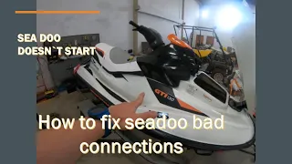 How to fix Sea doo Gti that won't start, no beep, no cluster