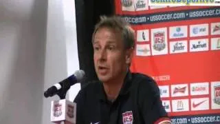 Jurgen Klinsmann answers questions after historic US win over Germany in Centennial celebration