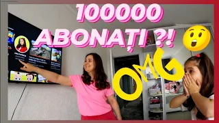 😱Reacționez la 100 000 de ABONAȚI!🙏 24 ORE tata spune DA! Ciao Patricia vlog pentru copii