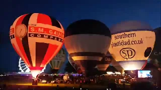 Bristol International Balloon Fiesta 2017, Night Glow highlights