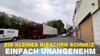 Der Aufkleber muss weg?-Patrick's kleine Schweiz Runde 🇨🇭🚛