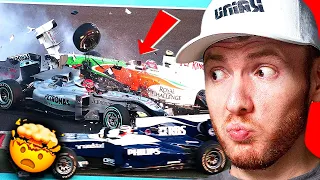 NON FAN reacts to CRAZIEST F1 MOMENTS!