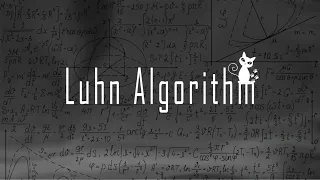 Luhn Algorithm | Modulus 10 or Mod 10 Algorithm | Credit Card Number validation Algorithm