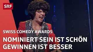 Helga Schneider: Nominiert sein ist schön, gewinnen ist besser | Swiss Comedy Awards | SRF