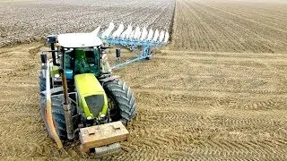 Claas Xerion 3800 + Lemken 9 Furrow - van Nieuwenhuijzen/van Vugt / 2013 Part III [HD]