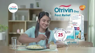 Otrivin Oxy Fast Relief -  Food (Hindi 20 sec)