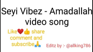 Amdallah || Official Music 🎵 Audio ||#amadallah #song