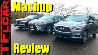 2017 Acura MDX Hybrid vs Lexus RX450h vs Infiniti QX60: What's the Best New Luxury Hybrid?