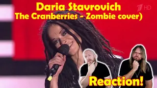 Musicians react to hearing Daria Stavrovich  Zombie The Cranberries Zombie cover The Voice Russia 16