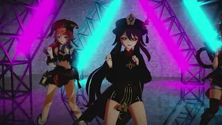 BLACKPINK - PLAYING WITH FIRE  | Genshin Impact MMD