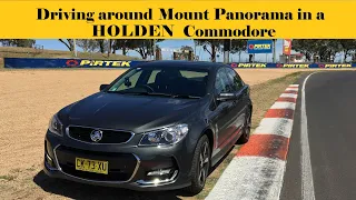 BATHURST - Mount Panorama in a HOLDEN Commadore + National Motor Racing Museum