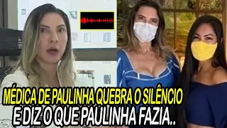 NUTRÓLOGA QUEBRA SILÊNCIO E REVELA O QUE PAULINHA FEZ ANTES DE PARTIR QUE NINGUÉM SABIA