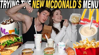 We Tried The *ALL NEW* McDonald's Food Menu | Epic McDonald’s Taste Test
