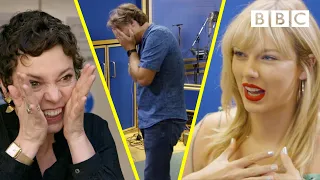 Taylor Swift SAVAGE as nervous stars cover hits for charity album - BBC