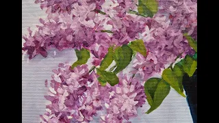 Живопись маслом. Сирень. Oil painting. Lilac.