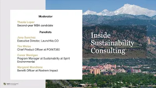 Inside Sustainability Consulting