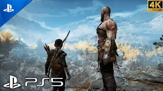 Foothills - GOD OF WAR (PS5) Walkthrough Ultra Graphics [4K 60FPS] Adventure Gameplay HDR Campaign