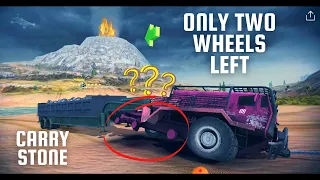 TITAN TRANSPORT STONE WITH ONLY 2 WHEELS | OFF THE ROAD, OPEN WORLD GAME DRIVING TRUCK SIMULATOR